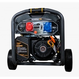 Face avant du groupe électrogène Gaz 8000W Monophasé et Triphasé Kompak K10000TET-DF