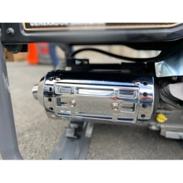 Pot d'échappement du groupe électrogène Gaz 8000W Monophasé et Triphasé Kompak K10000TET-DF
