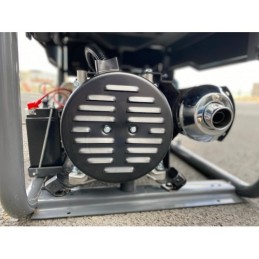 Moteur et pot d'échappement du groupe électrogène Gaz 8000W Monophasé et Triphasé Kompak K10000TET-DF