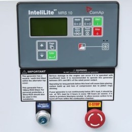 Panel de control para el Generador Diesel Industrial 34 kVA Monofásico y Trifásico Profesional ITC Power DG34KSE