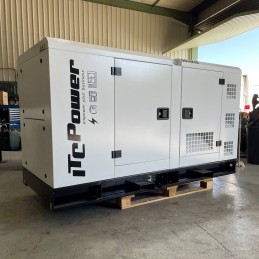 Groupe électrogène Industriel Diesel 34 kVA Monophasé et Triphasé Professionnel ITC Power DG34KSE