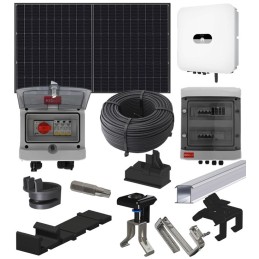 Photo du Kit solaire complet "tranquillité" 3kw Triphasé de Groupe Elec