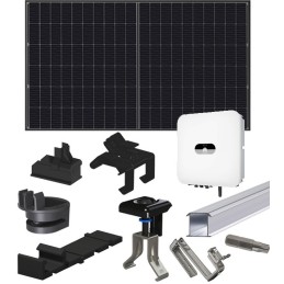 Foto del kit solare completo Groupe Elec "Simplicité" 6 kw monofase