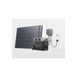 Centrale solaire Plug&Play Powerstream EcoFlow + Batterie River 2 Pro 800 W  + 2 panneaux solaires