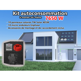 Self-consumption solar kit...