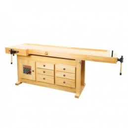 Holzmann Etabli bois 2100 x...