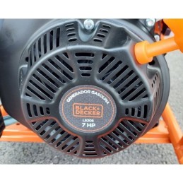 Système de démarrage avec lanceur assisté du groupe électrogène Essence 3Kw BLACK+DECKER BXGNP3000E